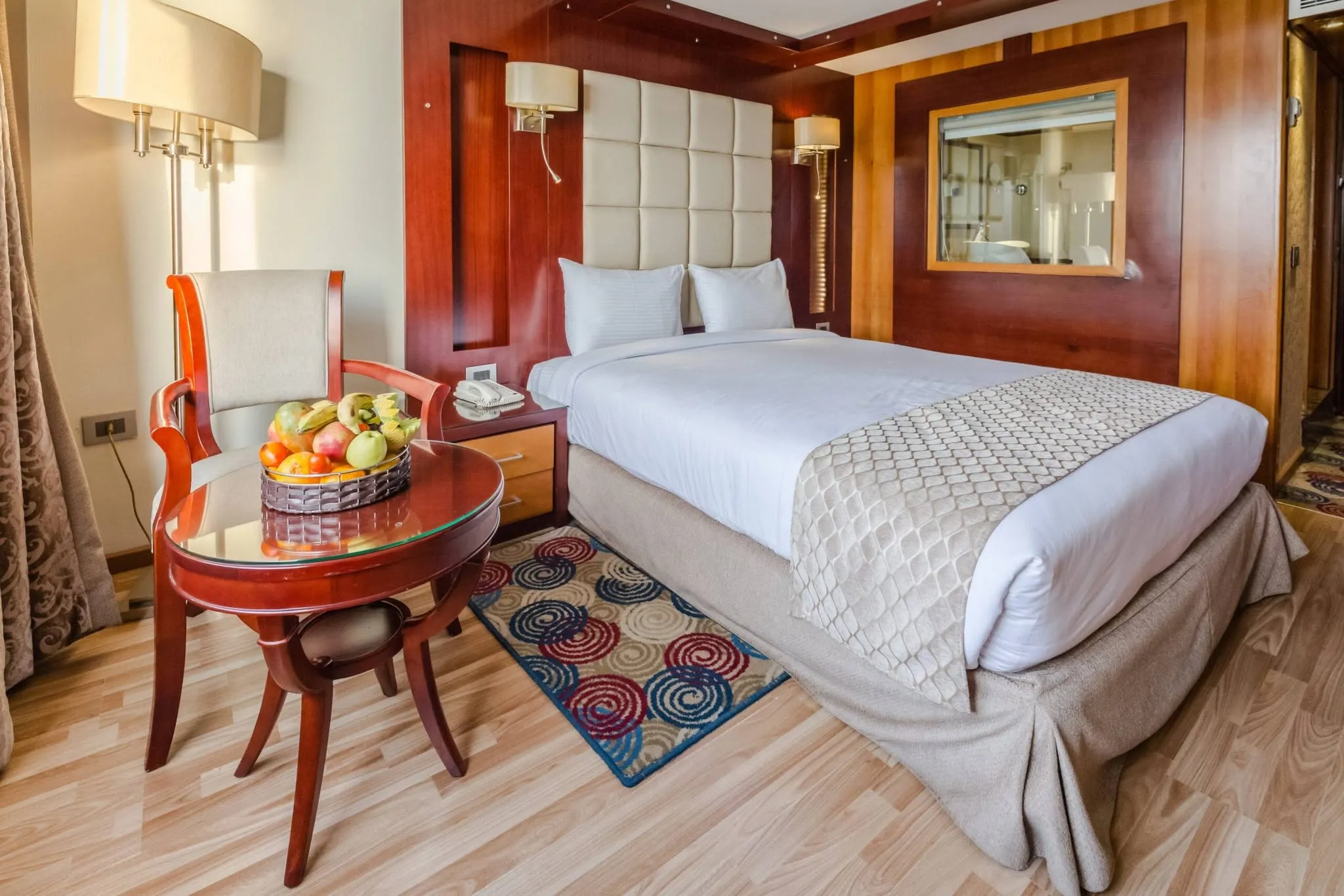 Cabin aboard the Blue Shadow I Nile Cruise Nile cruise